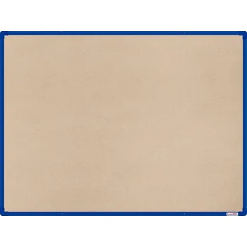 Textilní nástěnka boardOK s modrým rámem 1200x900 + doprava zdarma