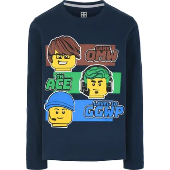 Lego LEGO® tričko - dlouhý rukáv - modrá Velikost: 128