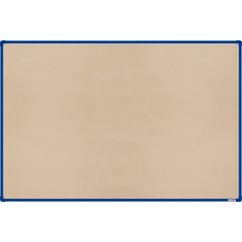 Textilní nástěnka boardOK s modrým rámem 1800x1200 + doprava zdarma