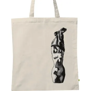 BIO plátěná taška s potiskem Stuck