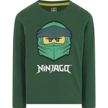 Chlapecké tričko Lego LEGO® NINJAGO® tričko - dlouhý rukáv - zelená Velikost: 146