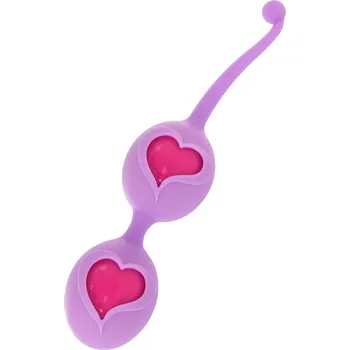 Feelz Toys Desi Love Balls Purple silikonové Venušiny kuličky