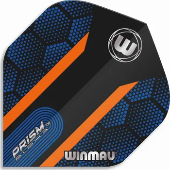 Příslušenství pro šipky Winmau Letky Prism Alpha - Hexagon - Blue and Orange W6915.184