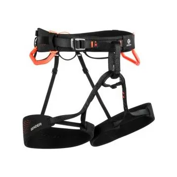 Úvazek Mammut Nordwand Harness black-vibrant orange černá S