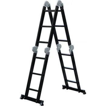 Žebřík Max Multifunkční žebřík černý