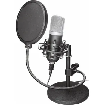 Elektronika Trust 21753 microphone Black Studio microphone