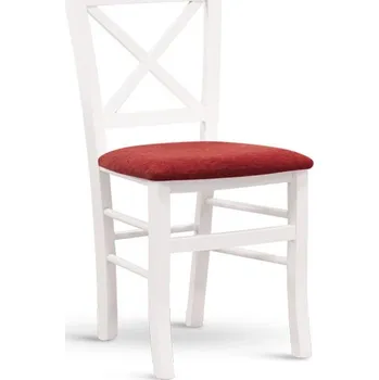 Jídelní židle STIMA Židle CLAYTON bílá (čalouněná)