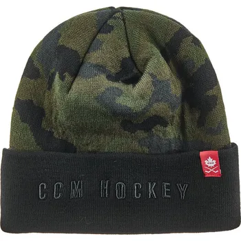 Čepice Kulich CCM CAMO Cuffed Beanie Barva: Camo (maskáčová)