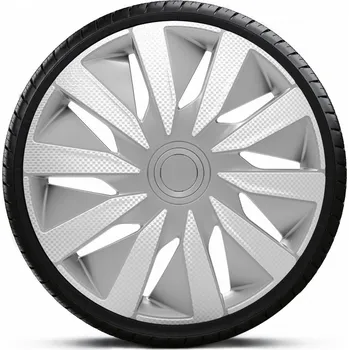 Poklice na kolo Ozdobné kryty kol, poklice 14" LAZIO CARBON 4ks