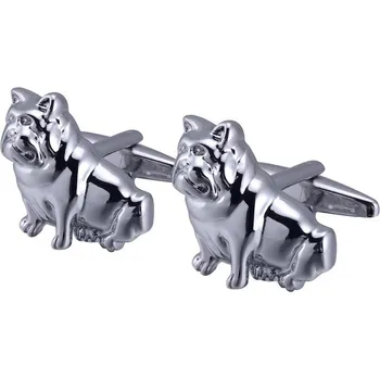 Manžetový knoflíček Manžetové knoflíčky pes anglický buldog, buldoček