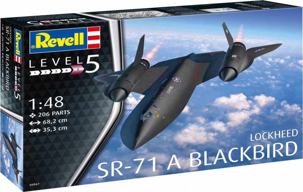 Foto Plastikov Model Revell Lockheed Sr A Blackbird Zbozi Cz