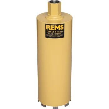 Vrták Rems TDKB LS 127× 320 × UNC 1 1/4 jádrová vrtací korunka 181518 (Rems 181518 Diamantová jádrová vrtací korunka LS pro vrtání na sucho)
