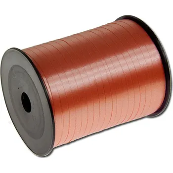 Stuha Vázací stuha 5mm x 500Yd STANDARD - tmavě oranžová 1ks
