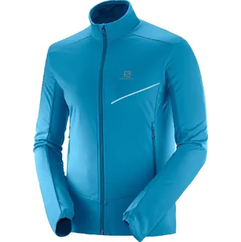 Bunda Salomon RS softshell M fjord blue M 19/20 Velikost: M