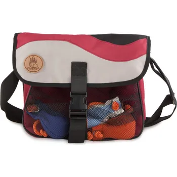 Firedog Dummytaška Profi L vínová / béžová Velikost: L