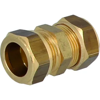 Vodovodní potrubí GENERAL FITTINGS Mosazná svěrná spojka 28 mm x 28 mm 1N0000H282800G