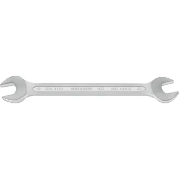 Klíč Matador Schraubwerkzeuge 01001922 01001922 oboustranný plochý klíč Délka klíče (cm) (jen pro nadpis) 19 - 22 mm