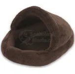 O´lala Pets Pelíšek pro hlodavce papuče 34x26 cm (Barva: hnědá)