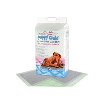 toaleta pro psa Podložka Puppy Field Carbon 60x60cm 24ks