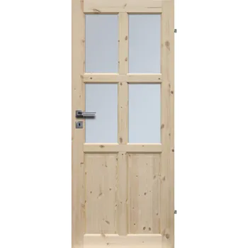 Interiérové dveře Interiérové dveře Radex BERGEN 4S Šířka dveří: 80 cm, Otvírání dvěří: Pravé