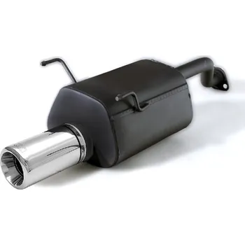 Zadní díl výfuku ULTER SPORT Sportovní výfuk HONDA Civic V SEDAN&COUPE 1992-1996, 1x koncovka kulatá 100mm Vyberte motor: 1,6i 92kW SEDAN