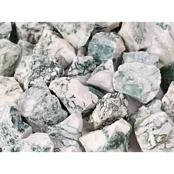 Drahý kámen Magieprirody.cz Achát stromový surový kámen 3 - 7 cm - TOP kvalita - Brazílie #525 Množství: 1ks