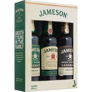 Jameson Family 40 % 3x 0,2 l