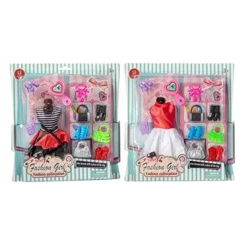 Panenka Sukienka dla lalek z akcesoriami mix