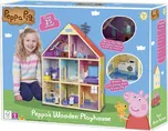 TM Toys Peppa Pig velký dřevěný rodinný…