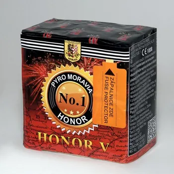 Zábavní pyrotechnika PyroMoravia Ohňostroj HONOR - baterie 15 ran PS1308