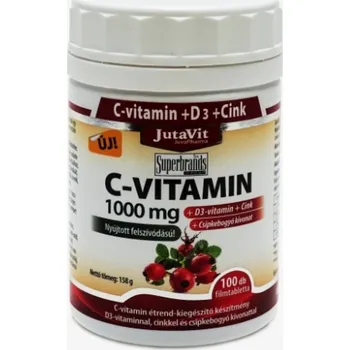 Přírodní produkt JutaVit C-vitamin 1000 mg - 45 kaps - 45 kaps