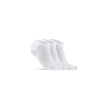 Ponožky CRAFT CORE Dry Footies 3-pack bílá 37-39