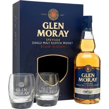 Likér Glen Moray Elgin Classic + 2 sklenice 40 % 0,7 l