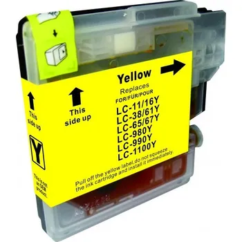 Počítačové příslušenství Cartridge Brother LC 980Y - kompatibilní náplně do tiskárny Brother