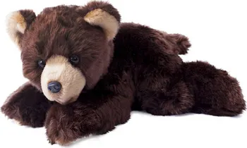 Plyšová hračka Rappa Eco Friendly Medvěd ležící 32 cm 