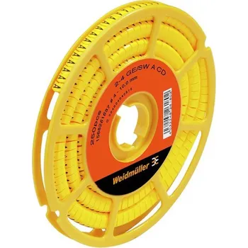 kabelová chránička WEIDMÜLLER Návlečka Weidmuller CLI C 2-4 GE/SW 4 CD 1568261514