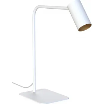 Lampička Stolní lampa Nowodvorski MONO 7713 bílá/zlatá