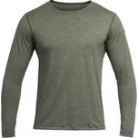 Devold Breeze Man Shirt lichen melange XL; Zelená triko + DÁREK DLE VÝBĚRU!