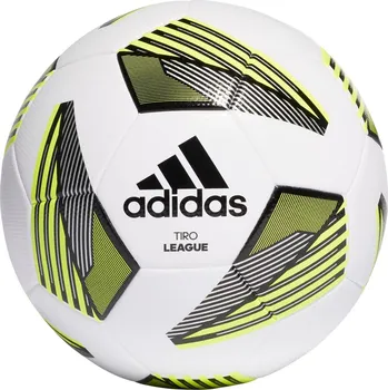 Fotbalový míč adidas Tiro League FS0369 bílý/modrý/černý 4