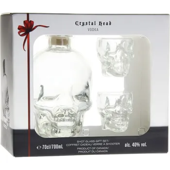 Likér Crystal Head Vodka + 2 sklenice 40 % 0,7 l