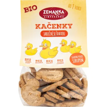 Biopekárna Zemanka Kačenky jablečné se špaldou BIO 100 g