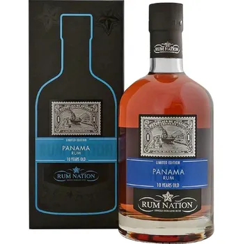 Likér Rum Nation Panama 10 Years Old 0,7 l 40 %