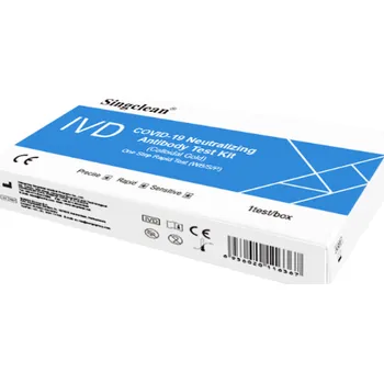Diagnostický test Singclean Test na protilátky po očkování na COVID-19 1 ks