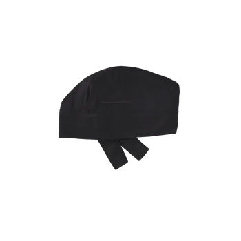 rouška Bandana čepice – černá, 1 ks