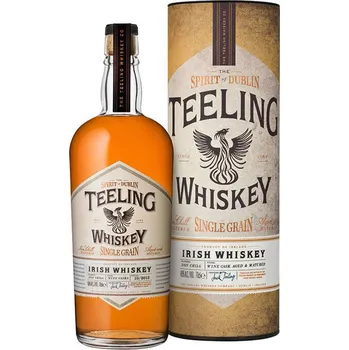 Likér Teeling Whiskey Single Grain Gift Tube 1 l