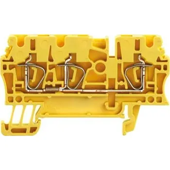 Rozvaděč WEIDMÜLLER Svorka Weidmuller ZDU 2.5/3AN GE žlutá 1683350000