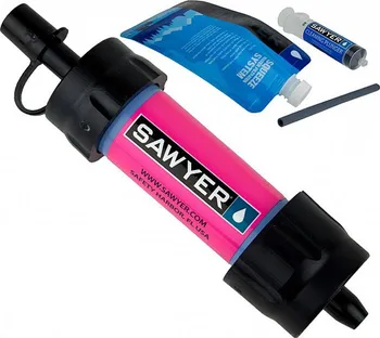 Cestovní filtr na vodu Sawyer SP128 Mini Filter Pink