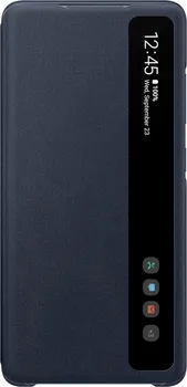 Pouzdro na mobilní telefon Samsung Clear View Cover pro Galaxy S20 FE Navy