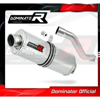 Výfuk pro motocykl Laděný výfuk DOMINATOR SUZUKI DR800 S / BIG OVÁLNÁ KONCOVKA