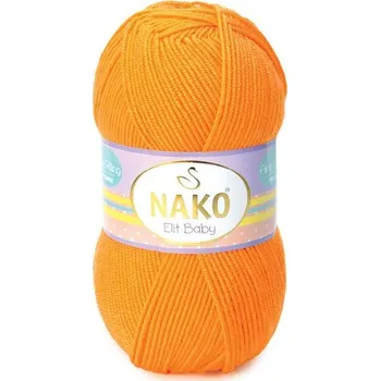 Příze Nako Příze Elit baby 4038 oranžová